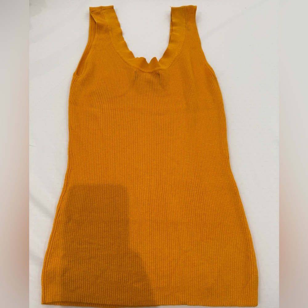 NAADAM Silk and Cashmere Ribbed tank size S - Picture 2 of 5